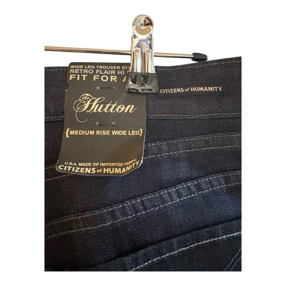 Citizens Of Humanity Sutton Dark Blue Jeans - Picture 4 of 6
